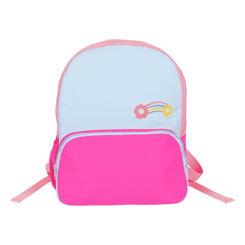 Mochila Infantil Patchwork Arco Iris