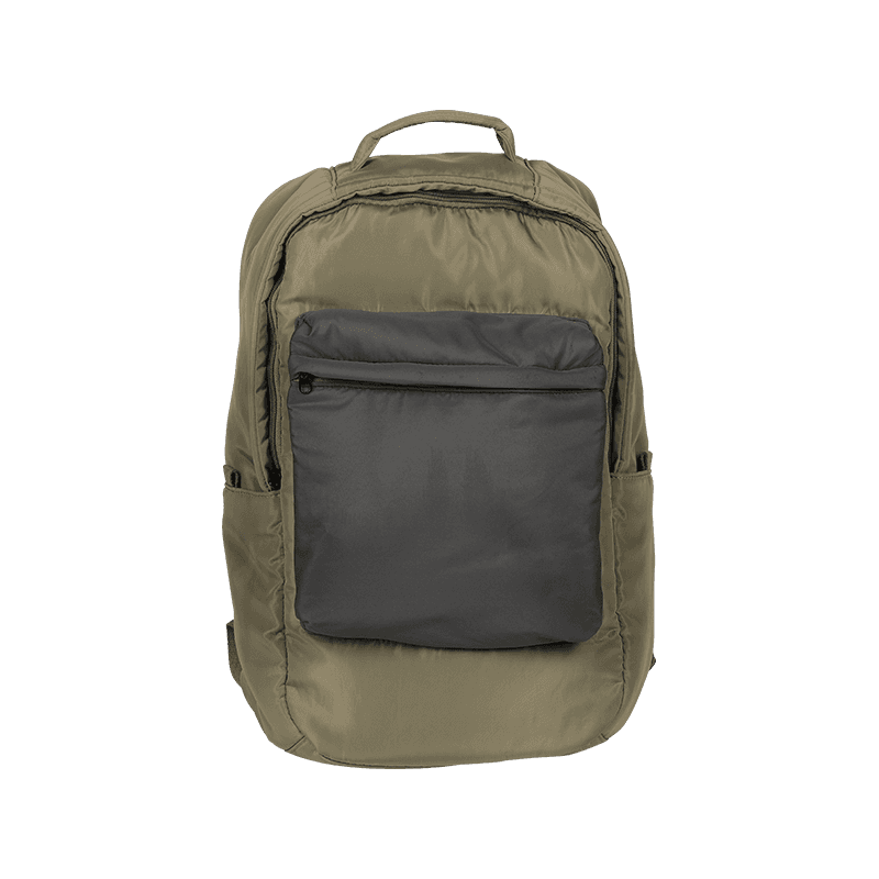 Mochila De Nylon De Gran Capacidad Verde