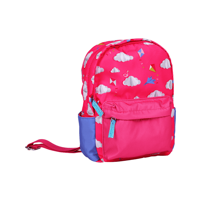 Mochila con estampado de nubes para niños